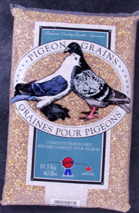 Mélange économique pour pigeons